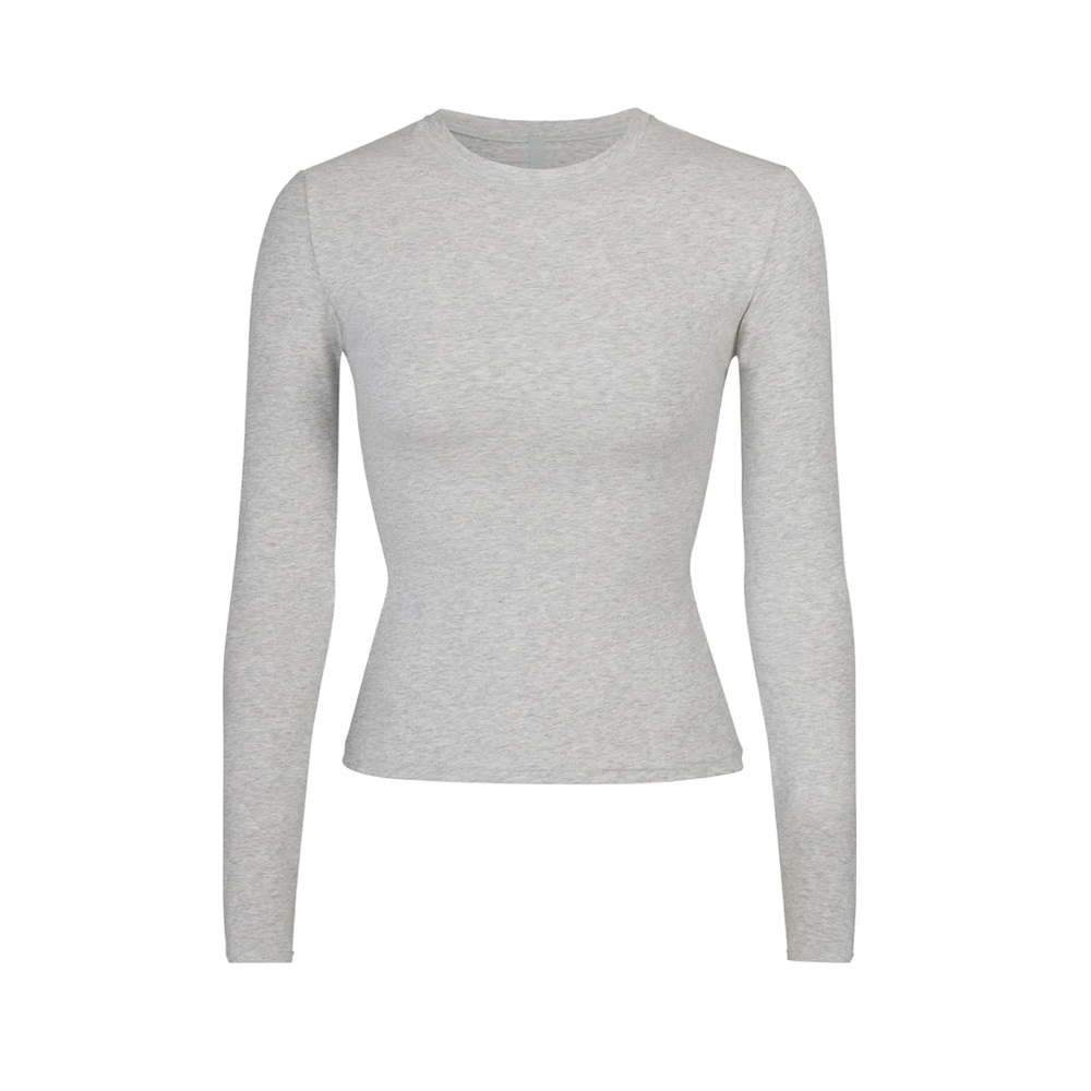 COPY - SKIMS Cotton Jersey Long Sleeve T-Shirt in small